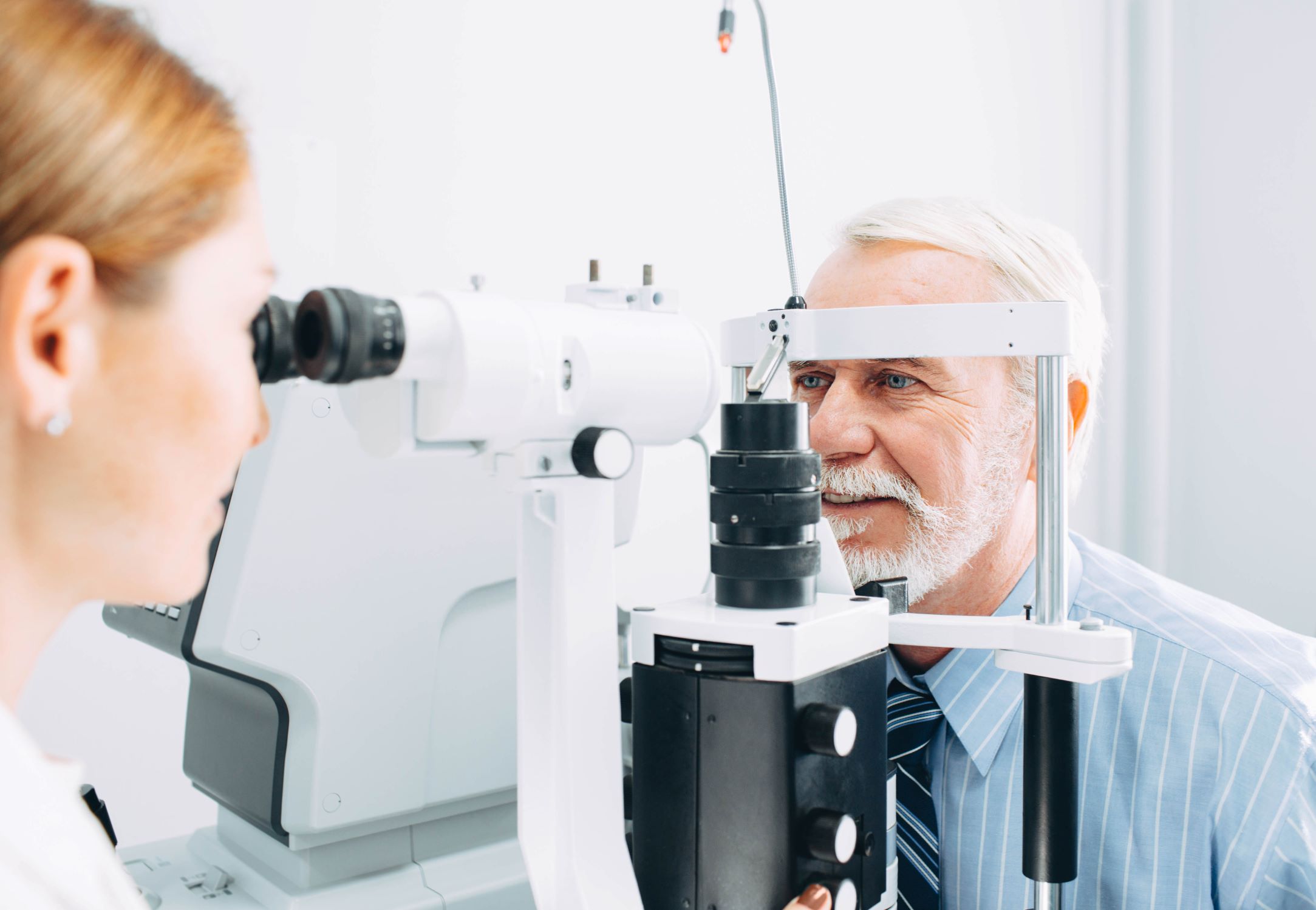 Optometrist op afstand